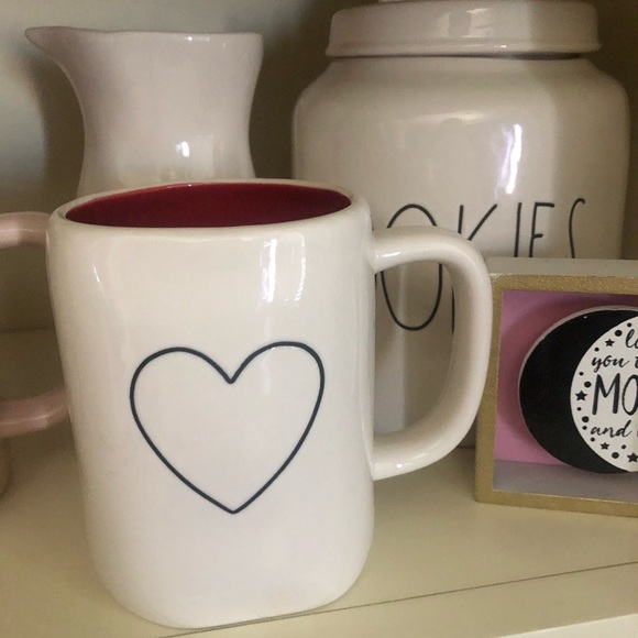 Rae Dunn Other - NWT Rae Dunn double sided heart mug